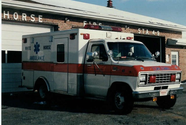 The 1982 Ford/ Road Rescue Ambulance... 2/12/86